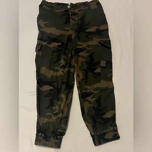 Camo joggers